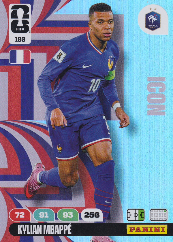 Kylian Mbappe - Frankreich - Panini WM 2026 - Icon - Nr. 180