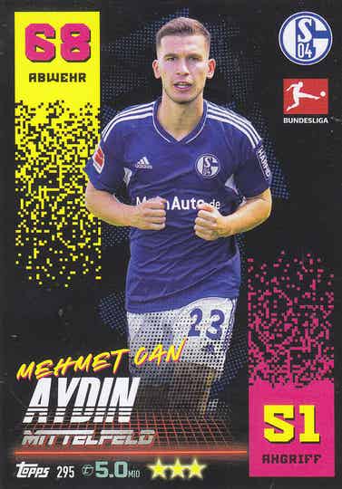 Mehmet Can Aydin FC Schalke 04 Basis Karte Nr.295