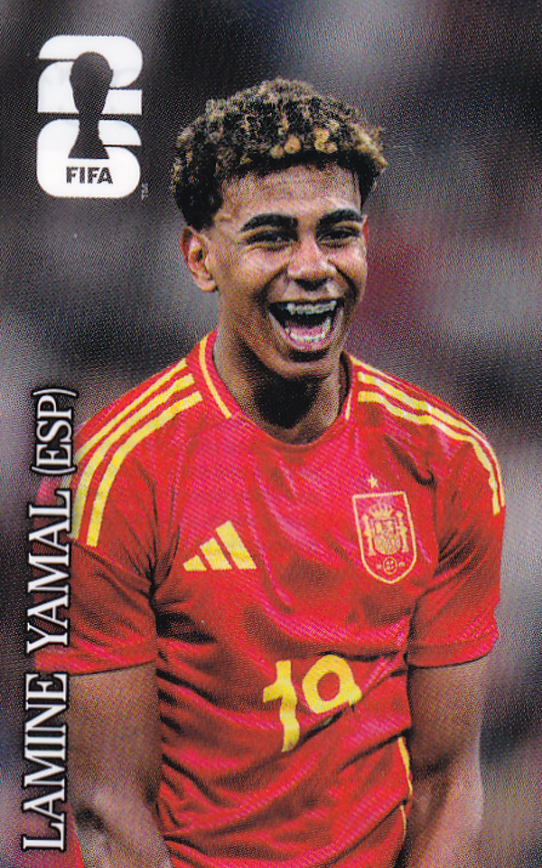 Lamine Yamal - Spanien - Panini WM 2026 - Coka Cola - CC-EU01