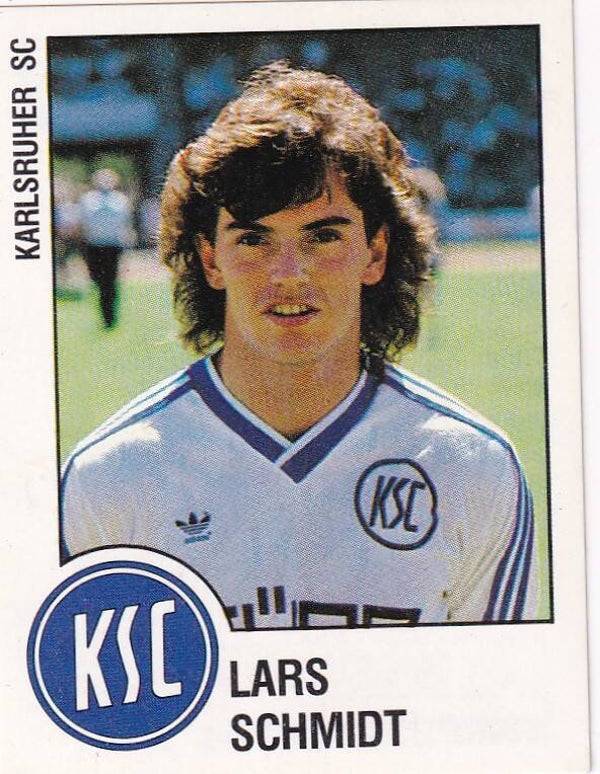 Lars Schmidt / Karlsruher SC / Panini Bundesliga 1988 / Basis Bild / Nr. 151