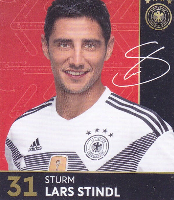 Lars Stindl / Deutschland / DFB Rewe Plastik Karte WM 2018 / Nr. 31/36