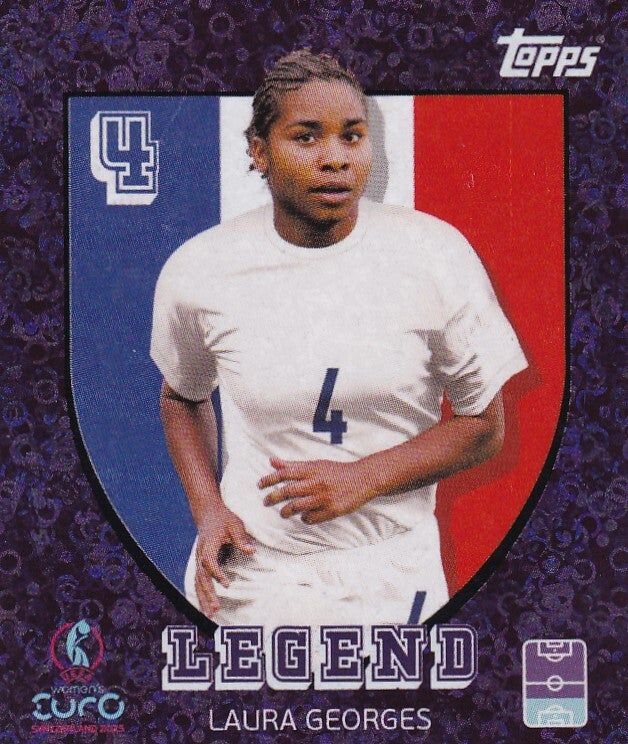 Laura Georges - Frankreich - Topps Frauen EM 2025 - Lengend - Nr. 306