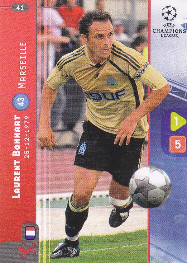Laurent Bonnart Olympique Marseille Basis Karte Nr.41