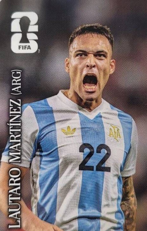 Lautaro Martinez - Argentinien - Panini WM 2026 - Coka Cola Sticker - CC-EU10