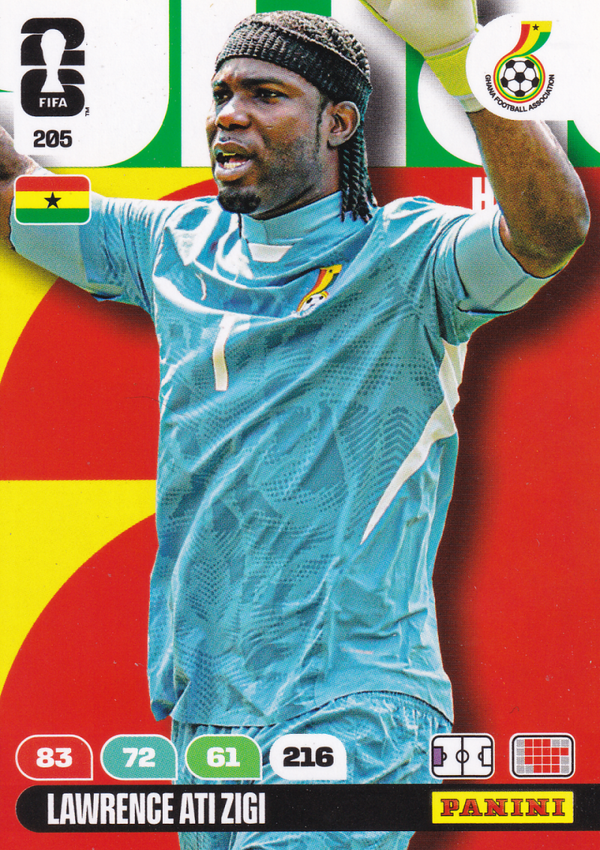 Lawrence Ati Zigi - Ghana - Panini WM 2026 - Hero - Nr. 205
