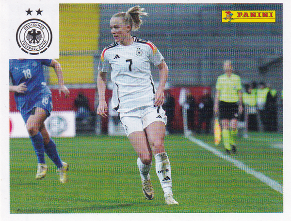 Lea Schüller - Deutschland - Panini 125 Jahre DFB - Fußballgeschichte - Nr. 204