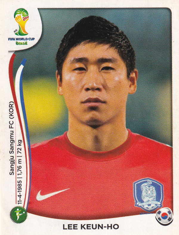 Lee Keun-Ho - Südkorea - Panini WM 2014 - Basis Bild - Nr. 639