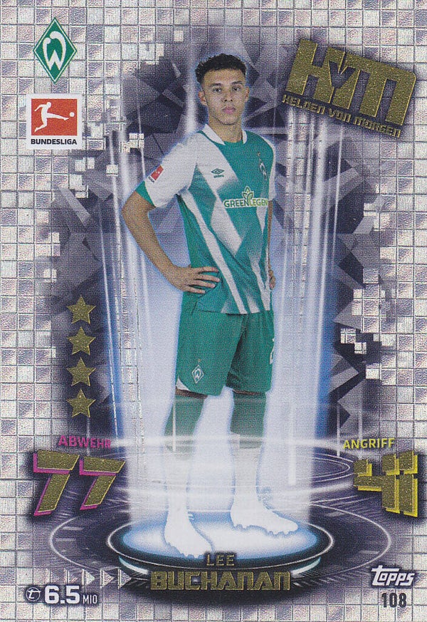 Lee Buchanan SV Werder Bremen Helden von Morgen Nr.108