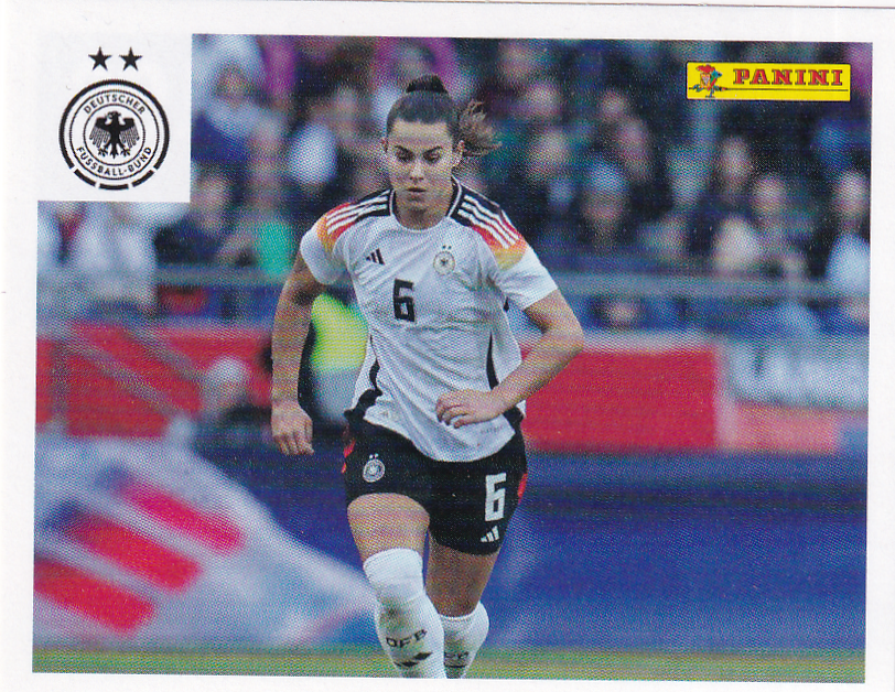 Lena Oberdorf - Deutschland - Panini 125 Jahre DFB Fußballgeschichte - Spielszene - Nr. 109