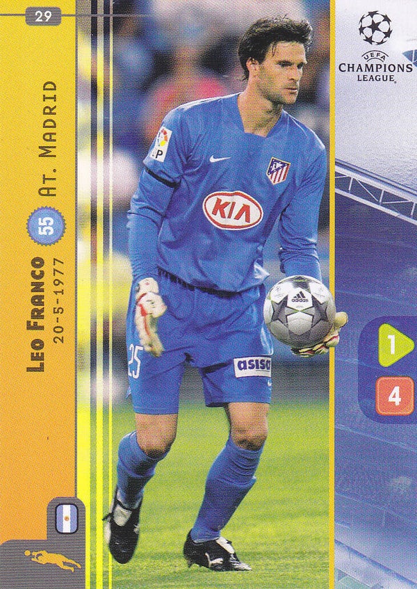 Leo Franco Atletico Madrid Basis Karte Nr.29