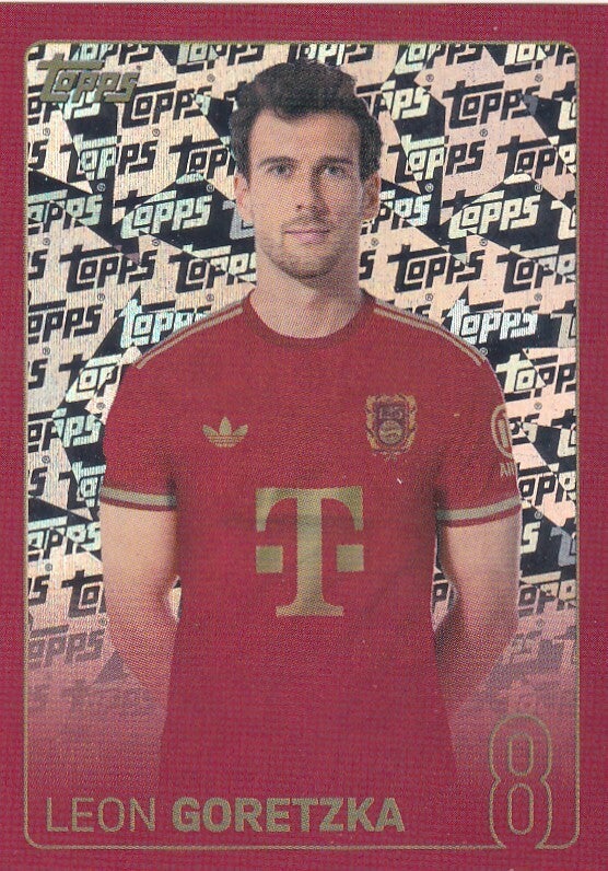 Leon Goretzka - Topps 125 Jahre FC Bayern München - Glitzer - Nr. 171