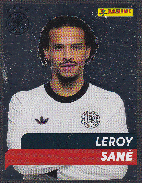 Leroy Sane - Deutschland - Panini 125 Jahre DFB - Fußballgeschichte - Nr. 177