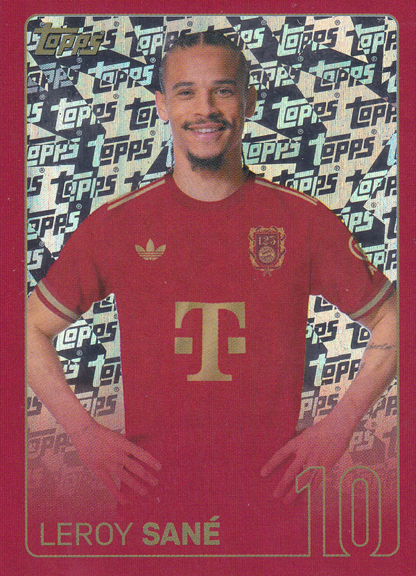 Leroy Sane - FC Bayern München - Topps 125 Jahre FCB - Glitzerbild - Nr.194