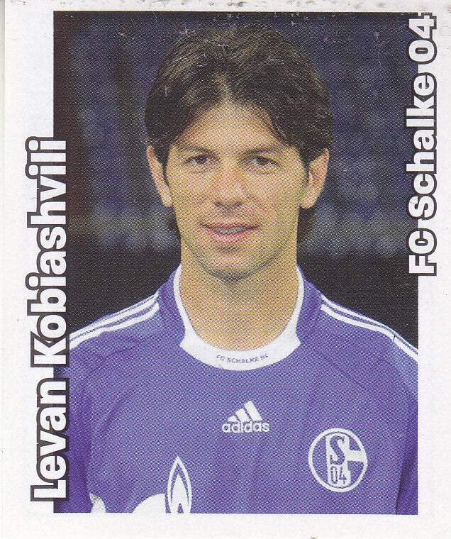 Levan Kobiashvili / FC Schalke 04 / Panini Bundesliga 2008 / Basis Bild / Nr.428