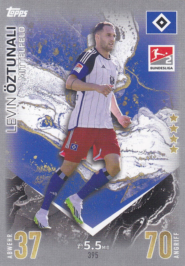 Levin Öztunali / Hamburger SV / Topps Match Attax 2023 / Basis Karte / Nr.395