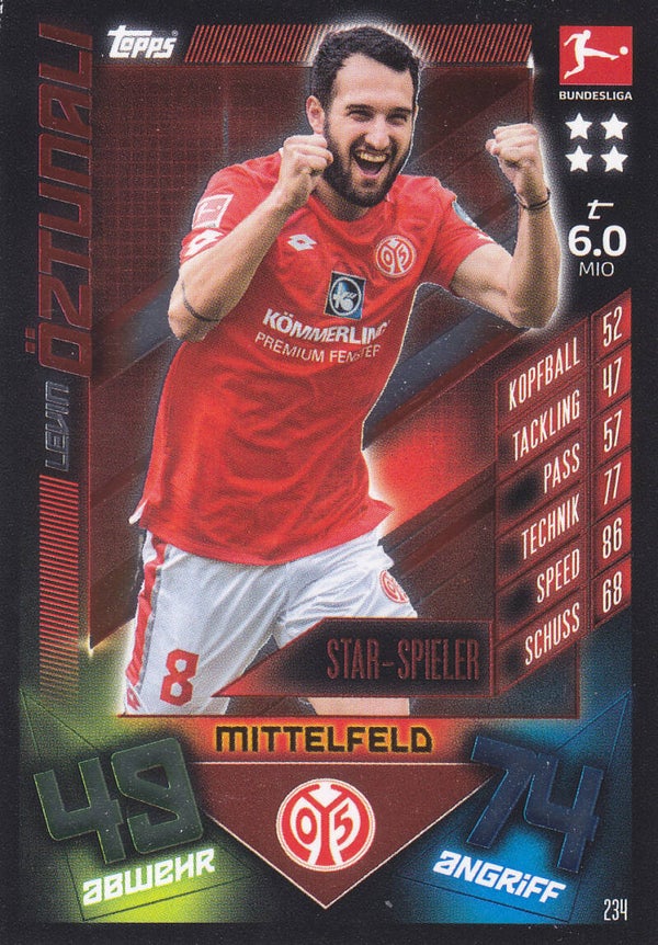 Levin Öztunali 1.FSV Mainz 05 Star Spieler Nr.234