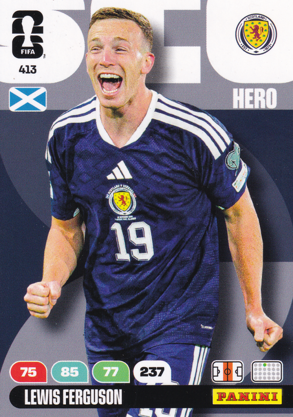 Lewis Ferguson - Schottland - Panini WM 2026 - Hero - Nr. 413