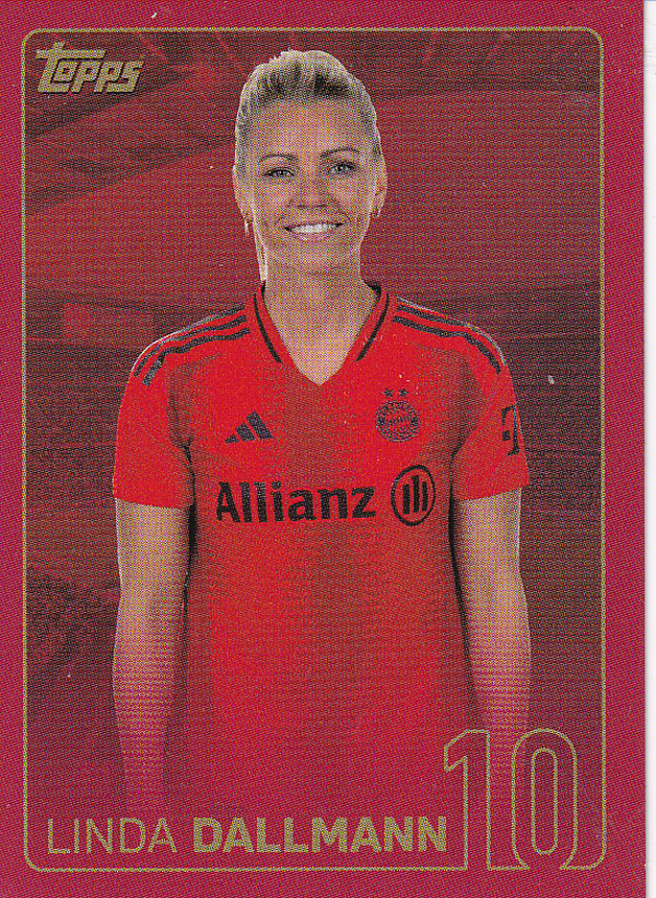 Linda Dallmann - FC Bayern München - Topps125 Jahre FC Bayern - Basis Bild - Nr. 215