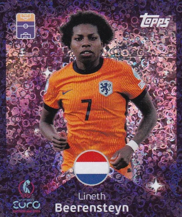 Lineth Beerensteyn - Holland - Topps Frauen EM 2025 - Shining Stars - Nr. 171