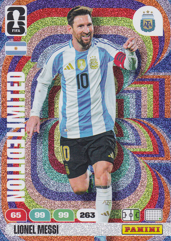Lionel Messi - Argentinien - Panini WM 2026 - Limited Editon - Nr. LE-LM