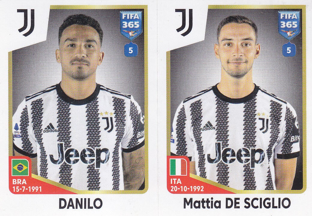 Danilo & Mattia de Sciglio Juventus Turin Basis Bild