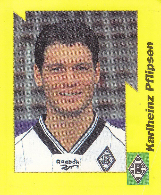 Karlheinz Pflipsen / Borussia Mönchengladbach / Panini 1997 / Gelbe Serie / Nr. 157