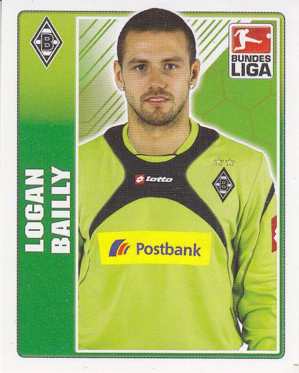 Logan Bailly / Borussia Mönchengladbach / Topps Bundesliga 2009 / Basis Bild / Nr. 294