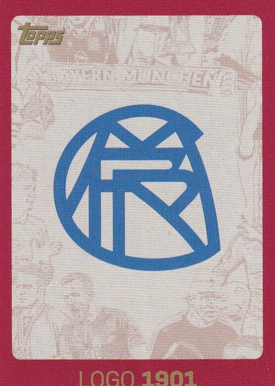 Vereinslogo 1901 -Topps 125 Jahre FC Bayern München - Nr. 39