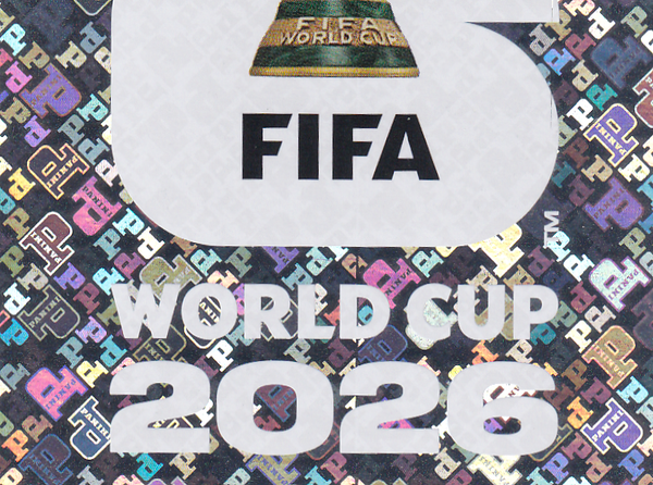Official Emblem - Panini WM 2026 - Teilbild 2 - Glitzer - FWC2