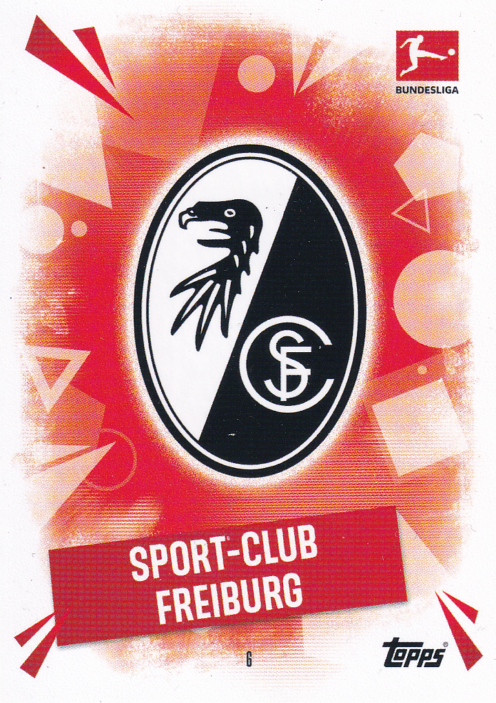 SC Freiburg - Topps Match Attax 2025 - Vereinslogo - Nr. 6