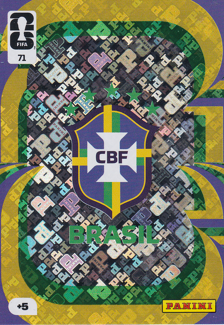 Brasilien - Panini WM 2026 - Vereinslogo - Nr. 71