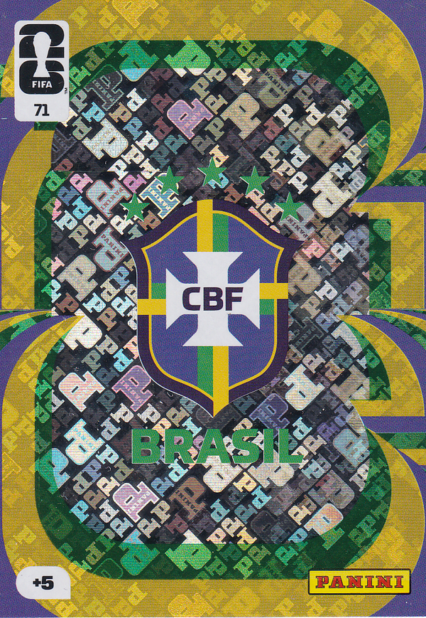 Brasilien - Panini WM 2026 - Vereinslogo - Nr. 71