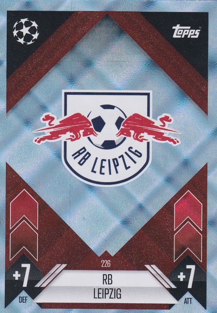 RB Leipzig - Topps Champions League 2024 - Vereinslogo - Chrystal - Nr. 226