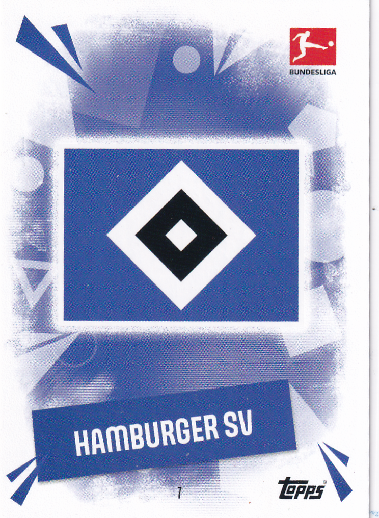 Hamburger SV - Topps Match Attax 2025 - Vereinslogo - Nr. 7