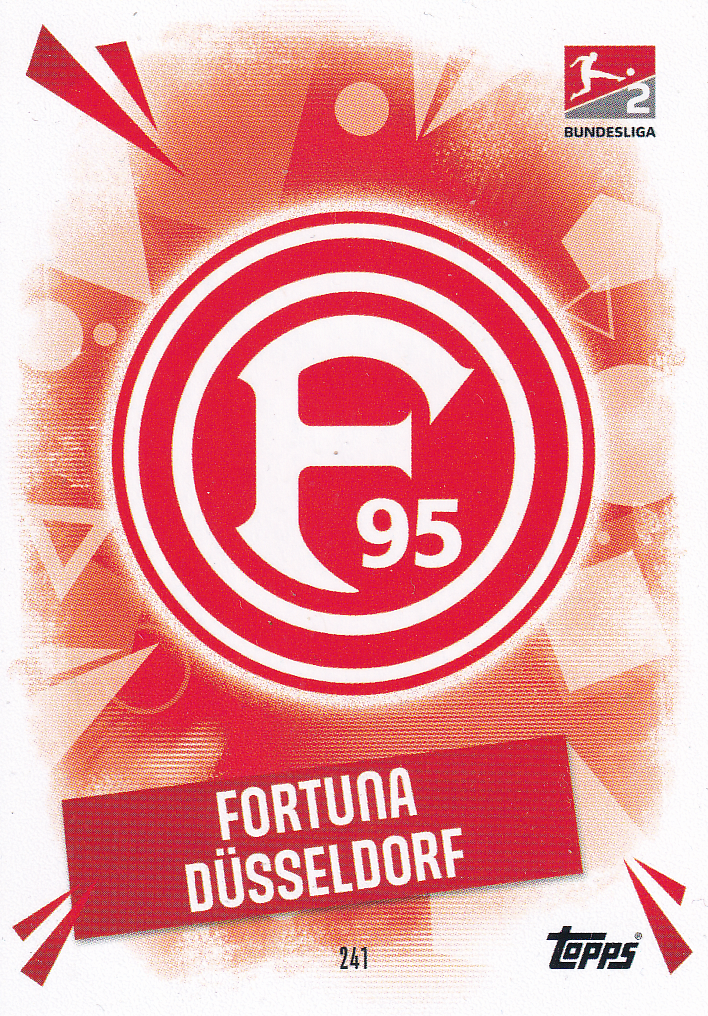 Fortuna Düsseldorf - Topps Match Attax 2025 - Vereinslogo - Nr. 241