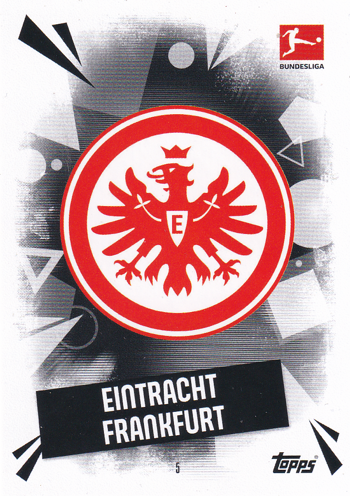 Eintracht Frankfurt - Topps Match Attax 2025 - Vereinslogo - Nr. 5