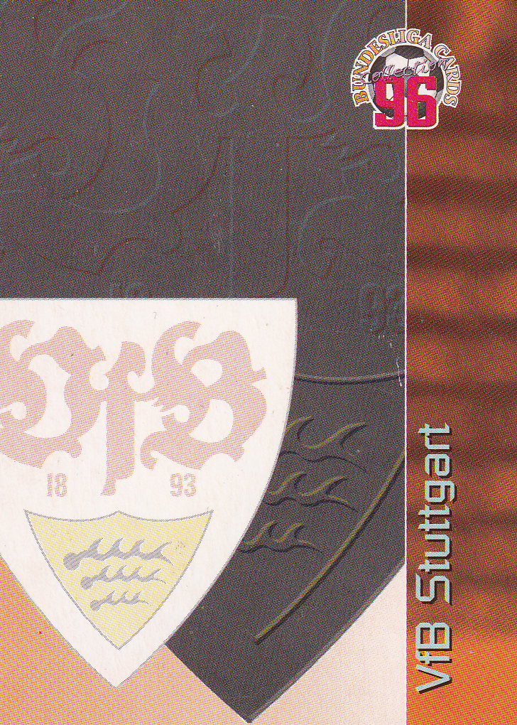 VFB Stuttgart - Panini Bundesliga 1996 - Vereinslogo - Nr. 78