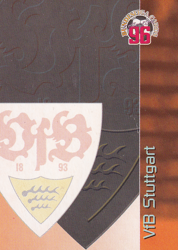 VFB Stuttgart - Panini Bundesliga 1996 - Vereinslogo - Nr. 78