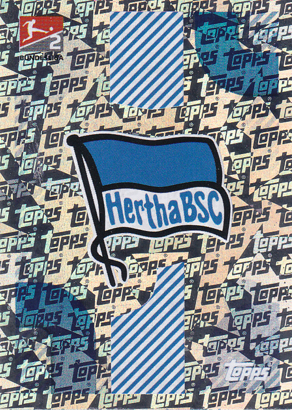 Hertha BSC Berlin - Topps Bundesliga 2024 - Vereinslog Glitzer - Nr. 429