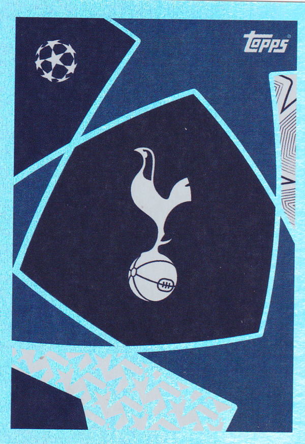 Tottenham Hotspur - Topps Champions League 2025 - Vereinslogo - Glitzer - Nr. 438