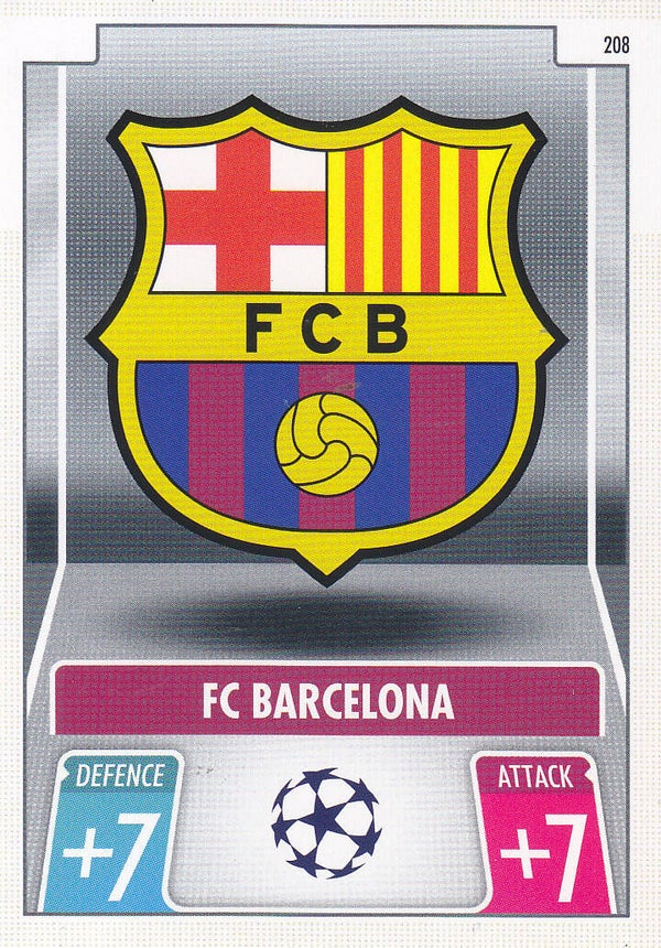 FC Barcelona / Topps Champions League 2021 / Vereinslogo / Nr.208