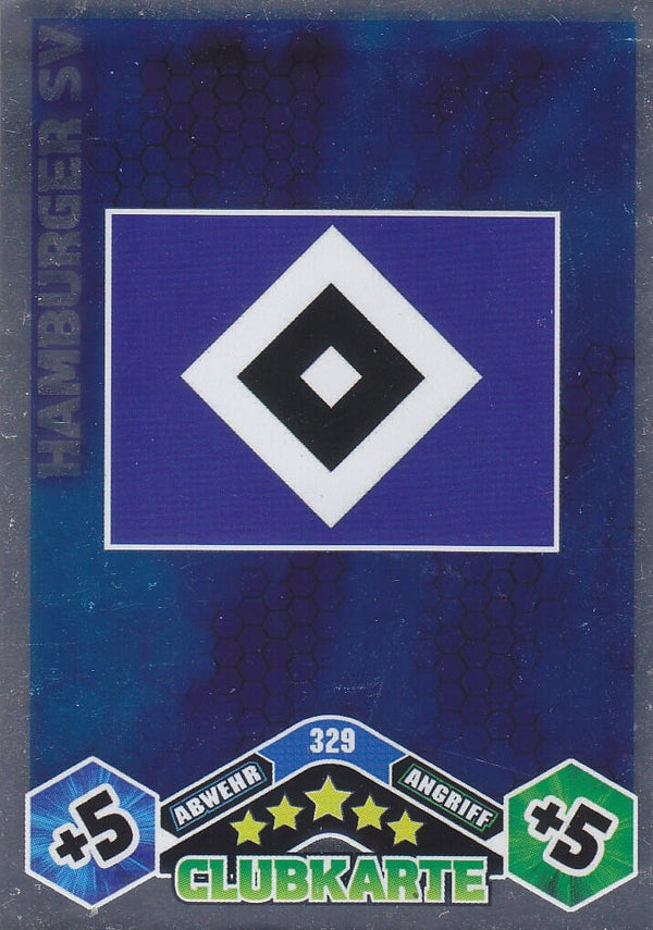 Hamburger SV / Topps Match Attax 2010 / Vereinslogo / Nr. 329