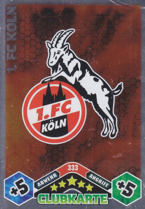 1.FC Köln / Topps Match Attax 2010 / Vereinslogo / Nr. 333