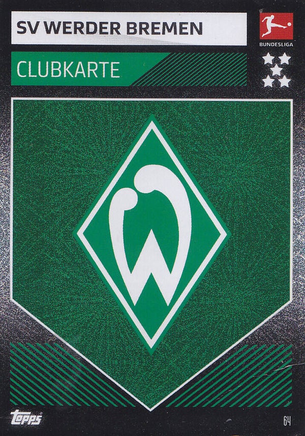 Vereinslogo Clubkarte SV Werder Bremen 2019