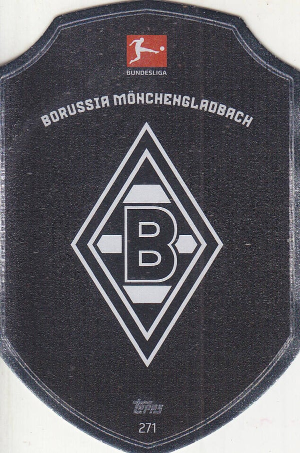 Borussia Mönchengladbach / Topps Match Attax 2021 / Vereinslogo / Nr.271