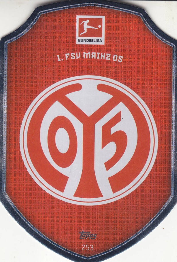 1.FSV Mainz 05 / Topps Match Attax 2021 / Vereinslogo Child Karte / Nr.253