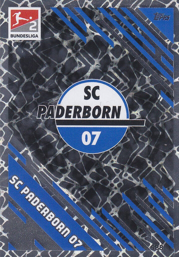 SC Paderborn / Topps Match Attax 2022 / Vereinslogo / 2.Bundesliga / Nr.588