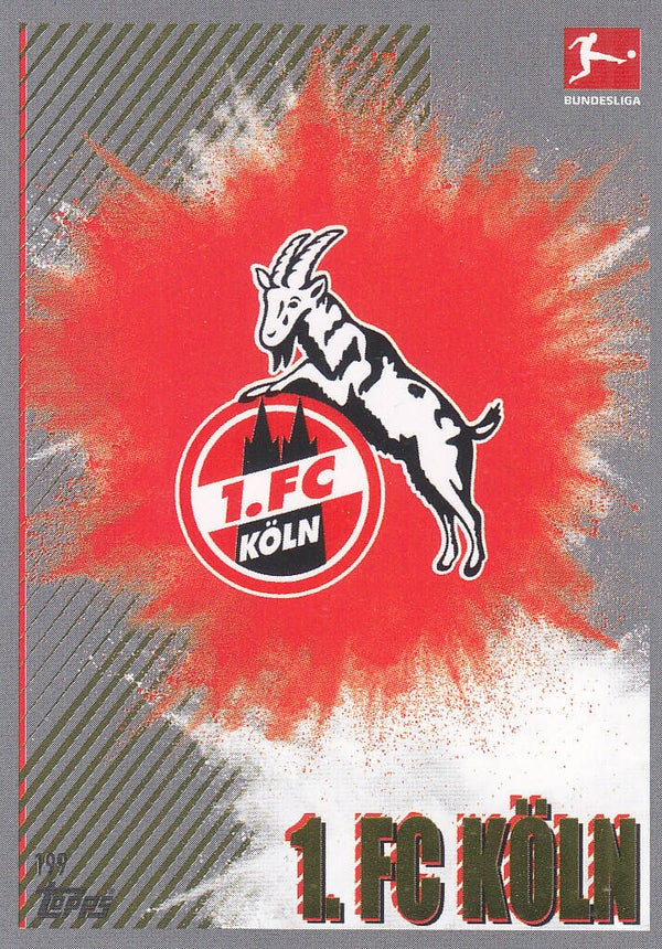 1.FC Köln / Topps Match Attax 2023 / Vereinslogo Clubkarte / Nr.199