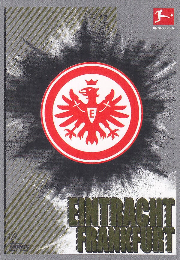 Eintracht Frankfurt / Topps Match Attax 2023 / Vereinslogo Glitzer / Nr. 127