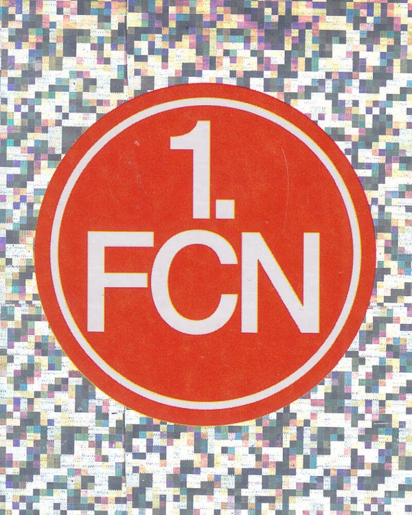 1.FC Nürnberg / Topps Bundesliga 2009 / Vereinslogo Glitzer / Nr. 333